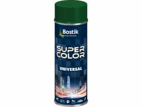 Lakier uniwersalny ogólnego zastosowania Super Color Universal ciemnozielony RAL 6005 400 ml BOSTIK