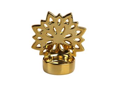Zdjęcie: Świecznik Śnieżynka 10x6x9,5 cm ALTOMDESIGN