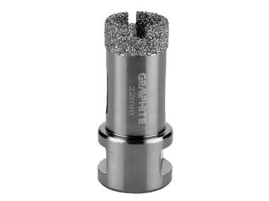 Zdjęcie: Otwornica diamentowa 22 mm x M14 GRAPHITE