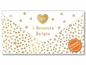 Koperta podarunkowa KOP-007 Komunia KUKARTKA