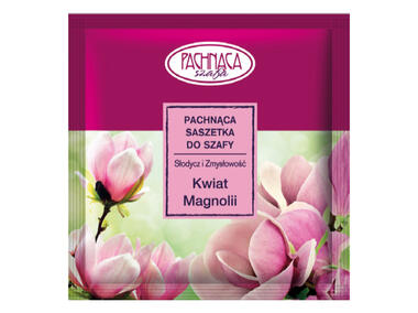 Zdjęcie: Saszetka do szafy i samochodu magnolia PACHNĄCA SZAFA