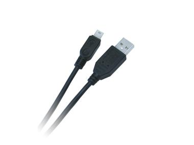 Zdjęcie: Kabel USB - MINI USB 1,8 m LB0017 LIBOX