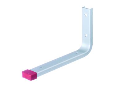 Zdjęcie: Hak ścienny prosty ALU 90x160 mm ALBERTS