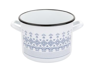 Zdjęcie: Garnek emaliowany Majolica 20 cm - 4,5 L FLORINA