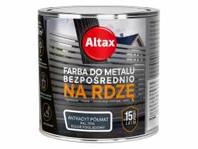 Farba do metalu 0,25 L antracyt półmat ALTAX