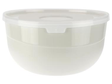 Zdjęcie: Miseczka 1,2 L z pokrywką, szary beż DECOR