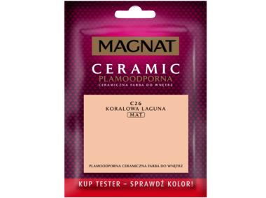 Zdjęcie: Farba Ceramic tester koloru koralowa laguna C26 30ml MAGNAT