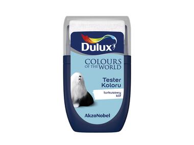 Zdjęcie: Tester farby Kolory Świata 0,03 L turkusowy klif DULUX