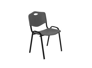 Zdjęcie: Krzesło Iso Plastik Black szare K-05 NOWY STYL