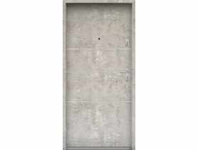 Drzwi wejściowe do mieszkań Bastion A-66 Beton naturalny 80 cm (NW) lewe ODP KR CENTER