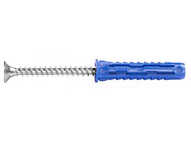 Zdjęcie: Kołek uniwersalny 4All fi 6x50 mm z wkrętem 4,5x60 mm, 50 sztuk RAWLPLUG