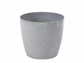 Donica Magnolia 210 recycled, szary beton LAMELA