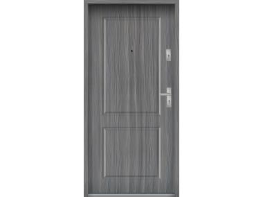 Zdjęcie: Drzwi wejściowe do mieszkań Bastion S-91 Mokka 80 cm lewe ODP KR CENTER