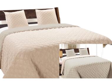 Zdjęcie: Narzuta Vigo II 220x240+240 cm 013 pink-light silver EUROMAT