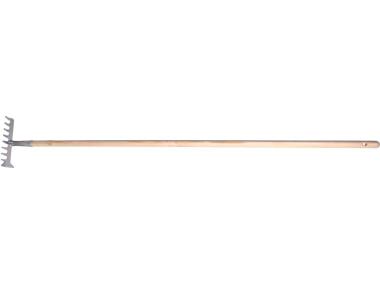 Zdjęcie: Grabie duo 9 zębów trzonek drewniany s-80135 STALCO GARDEN