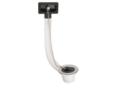 Zdjęcie: Spust zlewozmywaka 11/2x70 mm, przelew prostokątny, łańcuszek MCALPINE