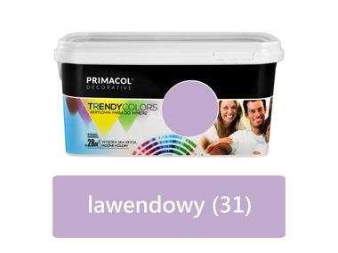 Zdjęcie: Farba Trendy Colors 2,5 L lawendowy PRIMACOL DECORATIVE