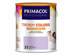 Farba Trendy Colors 2,5 L lawendowy PRIMACOL DECORATIVE