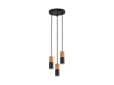 Zdjęcie: Lampa wisząca Elit wood black 3 x GU 10 6310 TK LIGHTING