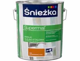 Emalia Supermal pomarańczowy F550 10L ŚNIEŻKA