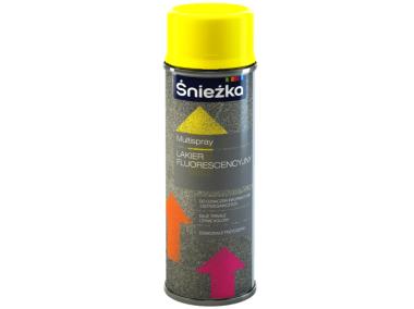 Zdjęcie: Multispray fluorescencyjny żółty cytrynowy 400ml ŚNIEŻKA