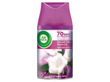 Zdjęcie: Odświeżacz powietrza Freshmatic 250 ml księżycowa lilia, otulina satyna AIRWICK