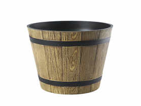 Donica Madera 30 cm brąz jasny VERDENIA