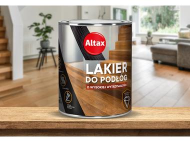 Zdjęcie: Lakier do podłóg 2,5 L brąz półmat ALTAX