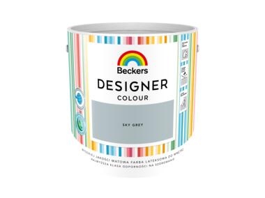 Zdjęcie: Farba lateksowa Designer Colour Sky Grey 2,5 L BECKERS