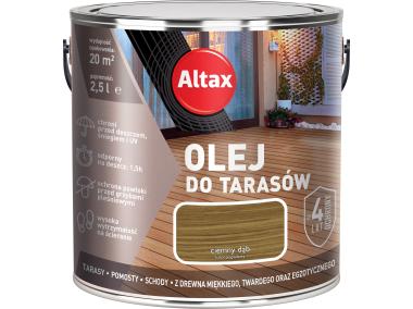 Zdjęcie: Olej do tarasu 2,5 L ciemny dąb ALTAX