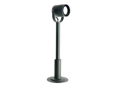 Zdjęcie: Lampa zewnętrzna reflektor Pino GU10 45 cm regulowana 359 stopni czarna POLUX