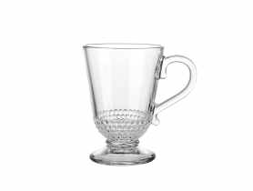 Kubek Siena na stopce 320 ml dekor Perełki ALTOMDESIGN