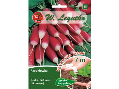 Zdjęcie: Rzodkiewka De dix-huit jours -18 dniowa taśma 3 m W.LEGUTKO