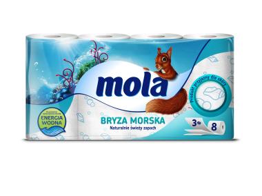 Zdjęcie: Papier toaletowy Bryza Morska MOLA