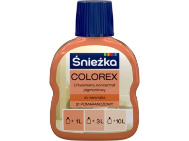 Zdjęcie: Koncentrat pigmentowy Colorex 21 pomarańczowy 100ml N ŚNIEŻKA