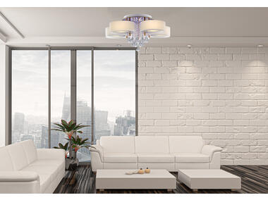 Zdjęcie: Plafon LED Antila DRS8006/5 TR GL ELEM