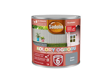 Farba do drewna Kolory ogrodu 0,25 L jasny szary SADOLIN