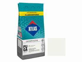 Fuga ceramiczna 201 ciepły biały, alubag, 5 kg ATLAS