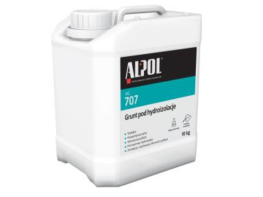 Grunt krzemianowo-polimerowy do podłoży mineralnych 10 kg AG707 ALPOL