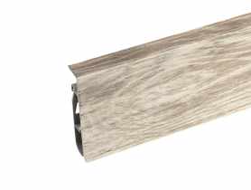 Listwa przypodłogowa PVC Hi Line Prestige 2,2x7,5 cm 2,50 m Dąb Liguria Mat CEZAR