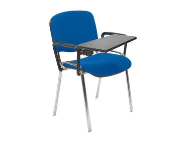 Zdjęcie: Krzesło Iso TR chrome niebiesko-czarne NOWY STYL
