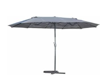 Zdjęcie: Parasol Double 460x275 cm szary VOG