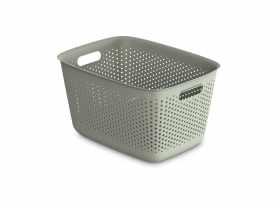 Pojemnik 39x29x22 cm 17 L szałwiowy 5550 Openstore ORPLAST
