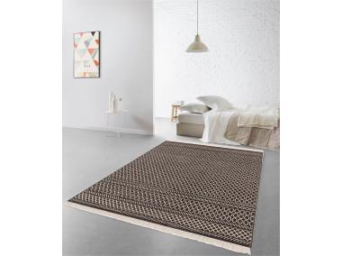 Zdjęcie: Dywan kenia vintage black składany 120x170 cm INDAVO