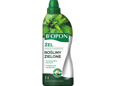 Zdjęcie: Żel nawóz mineralny do roślin zielonych 1 L BOPON