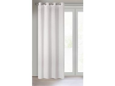 Zdjęcie: Zasłona gotowa D91 Rivia 140x250 cm biały EUROFIRANY