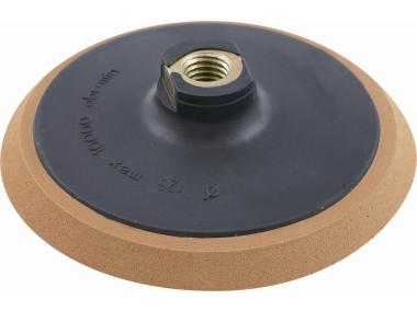 Zdjęcie: Dysk gumowy 125 mm gwint M14 rzep pogrubiany gumą PROLINE
