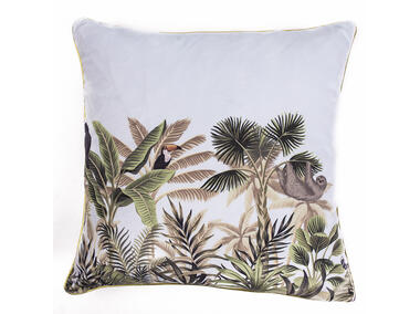 Zdjęcie: Poszewka dżungla heavenly chic biało-błękitny 45x45 cm CHIC HOME