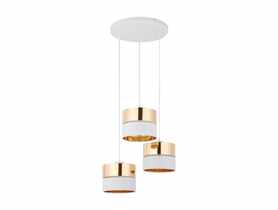 Lampa sufitowa Hilton white/gold 3 x E27 4774 TK LIGHTING