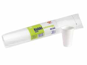 Kubki białe 0,2 L - 100 szt. PP PROFESSIONAL